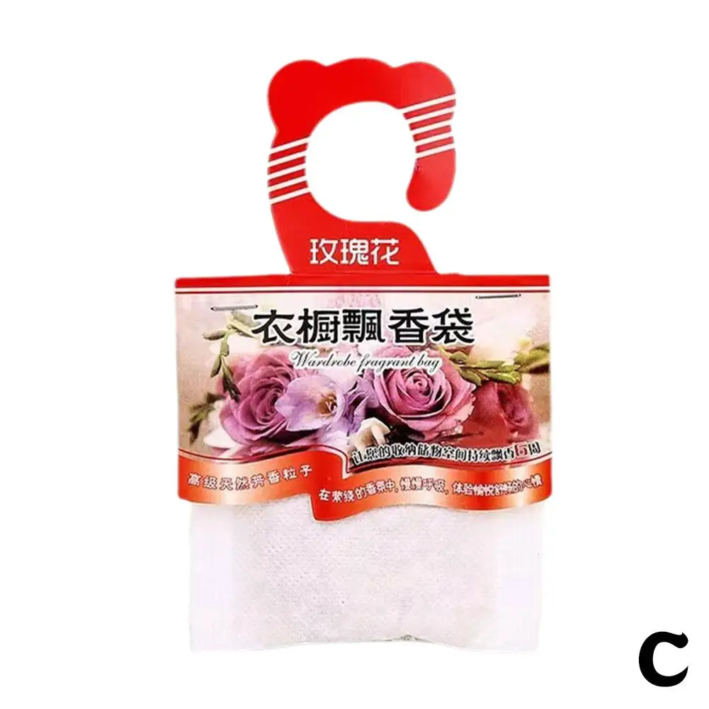 Wardrobe Sachet Lavender Fragrance Air Freshener Pack Hanging Aromatherapy Bag Insect Solution Mildew Sachet Proof Natural Z1L7