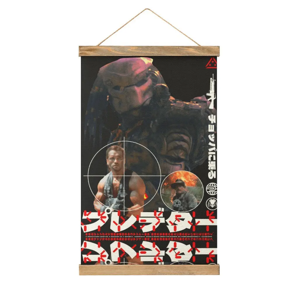 

Hot Sale Predator Movie Alien 17 Canvas Hanging Picture Wall Decoration Funny Novelty Office Painting Style Decorate