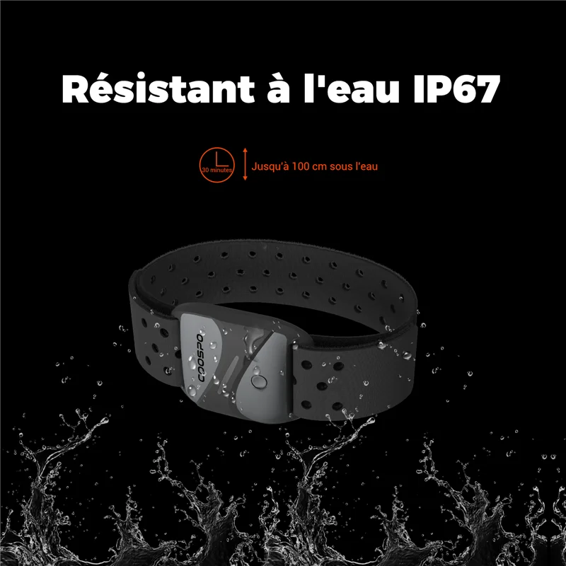 Fitcent Fréquence Cardiaque Brassard Bluetooth Ant+, Cardiofréquencemètre  de Bracelet, Capteur Optique de Fréquence Cardiaque Compatible avec Strava  Garmin Wahoo Zwift Peloton : : Sports et Loisirs