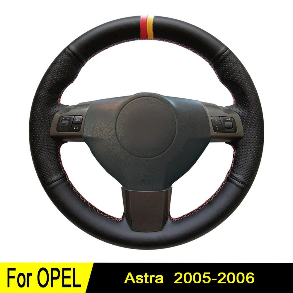 Car Steering Wheel Cover For Opel Astra 2006 2005 Vauxhall Astra Hand
