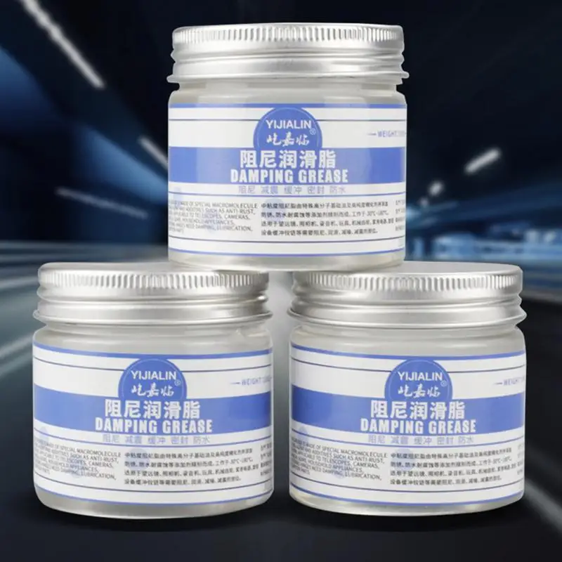 30/100g Lubricating Grease Silicone Grease All Purpose Anti-Rust Waterproof Cylinder Seal Lubricant For Tools