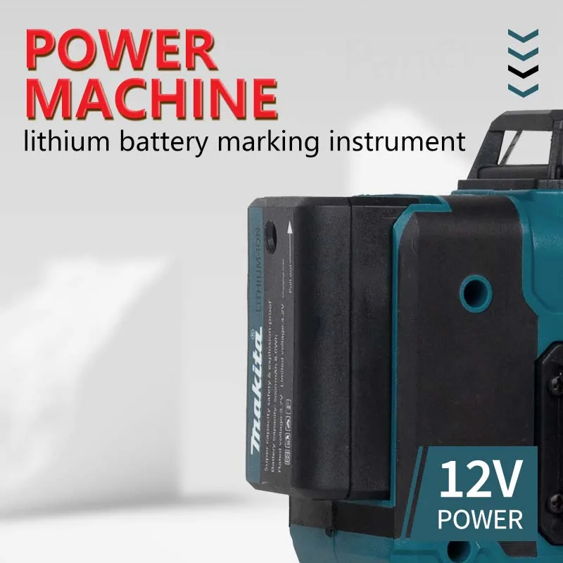 Makita High-Precision 16-Line Level Green Light Laser High-Precision Portable herramientas para construccion laser 360 4