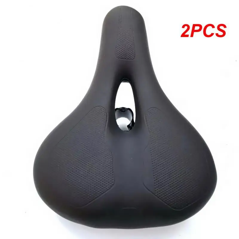 

2PCS ThinkRider MTB Saddle Seat Men Women Thicken Road Cycle Saddle Hollow Breathable Comfortable Soft Cycling bike Seat