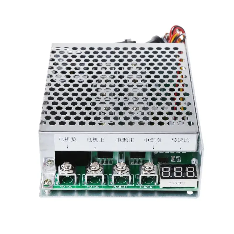 For DC 10-55V 100A Motor Speed Controller Reversible PWM Control Forward/Reverse