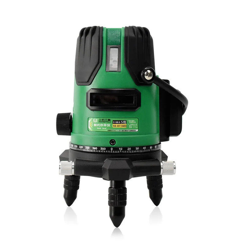 

Automatic Self Leveling Green Beam 360 Vertical Horizontal Tilt rotary laser levels 2/3/5 lines laser level machine