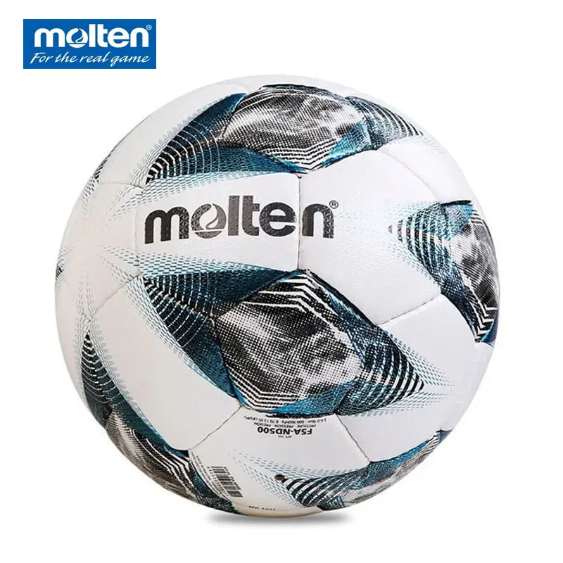 

Molten Football F5A-ND500 Outdoor Training Game Original Official PU Leather Wear-resistant Standard Specification Soccer Balls