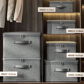 1PCS Folding Clothes Organizer , Large Capacity Quilt Organizer Multifunctional Bra Organizer Lingerie Oxford Cloth Divider