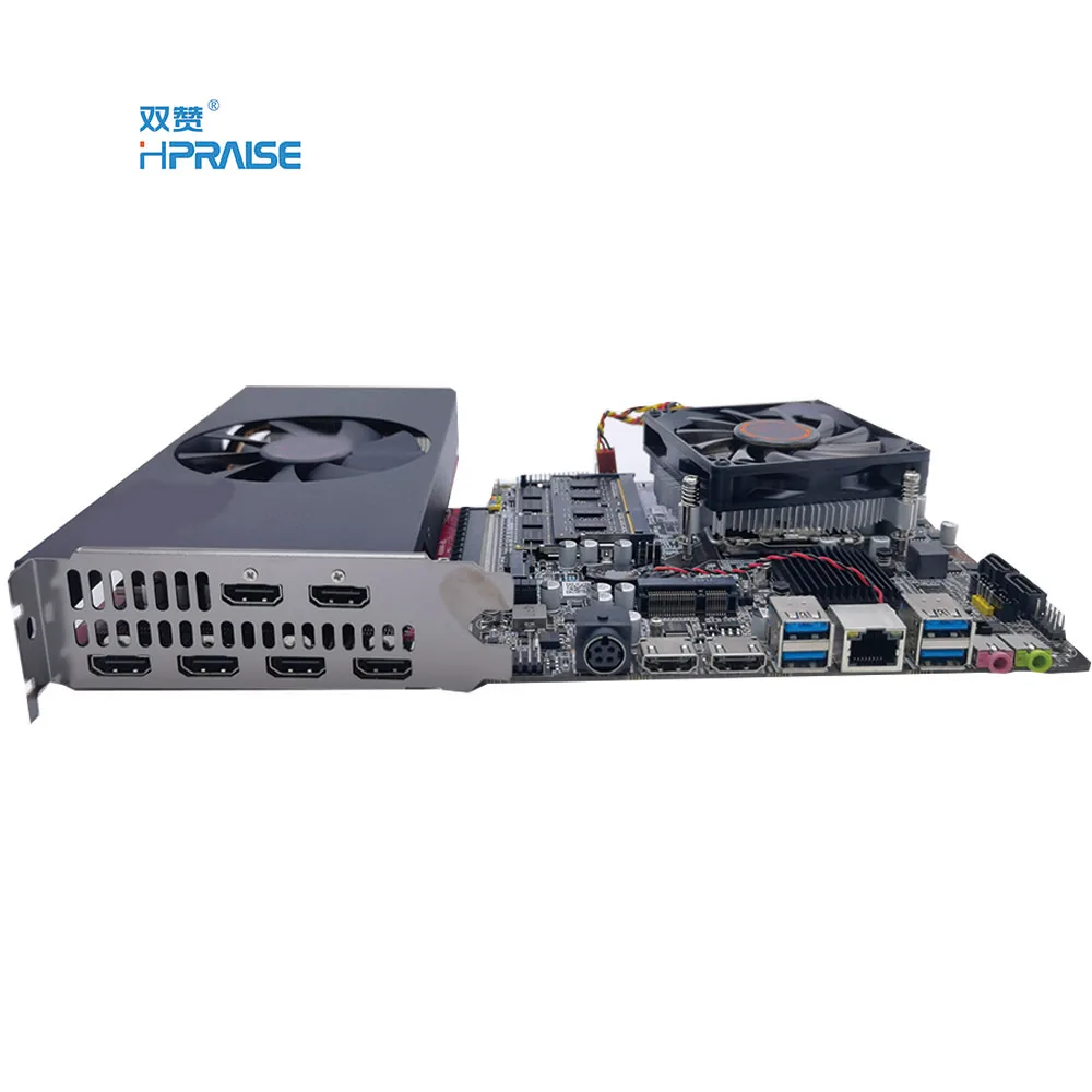 Rx580 4K Uhd 6 Display A Schermo Diviso I5 I7 8400 9500 Processore Lga 1151 Mini Scheda Madre Atx