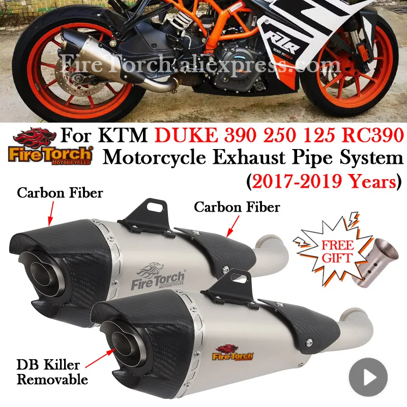 Exhaust System Ktm Duke Silencer Price Pre Muffler Ktm Duke 250