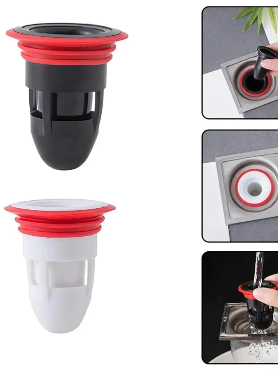 Floor drain deodorant drain filter floor drain core floor sink strainer shower drain cover silicone drain stopper drain stopper basin drain stopper floor drain drain strainer floor drain filter shower drain Toilet floor drain insert bathroom anti-odor silicone floor drain insert sewer insect filter cover