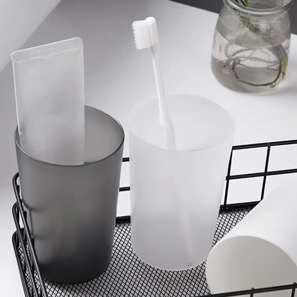 Bicchiere da bagno in plastica stile nordico per coppia_voghion.com