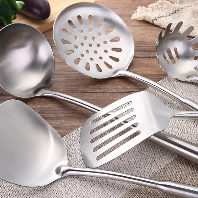 Juego de utensilios de cocina - 35 piezas de utensilios de cocina con  rallador, pinzas, espátula de cuchara y girador hechos de silicona  resistente al