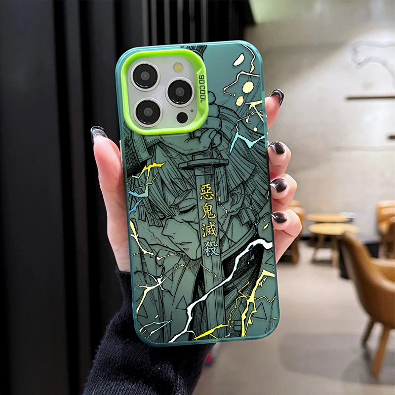 Zenitsu Nezuko Anime Illustration Phone Case