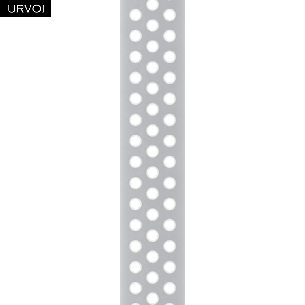 URVOI Sport Band - Double Color Silicone with Breathable Holes