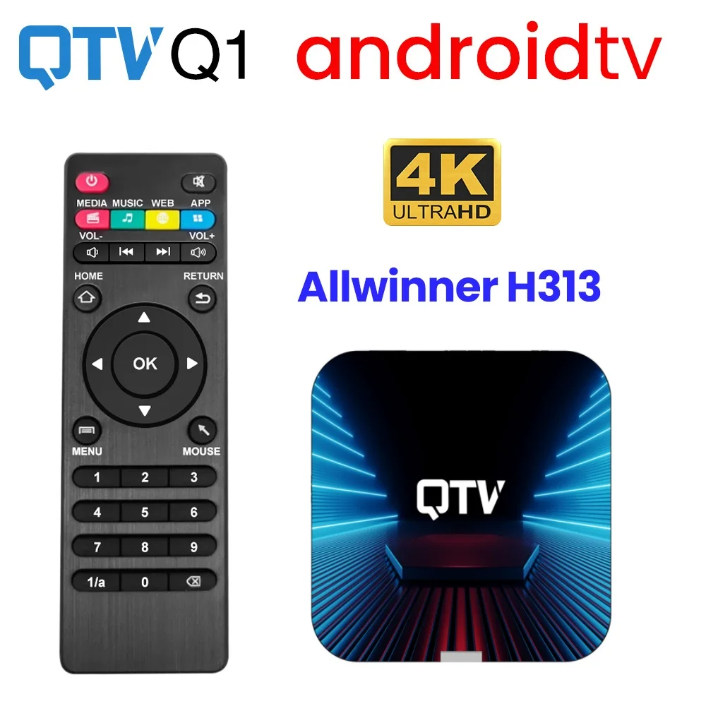 その他 Android TV Dongle 4K Ultra HD New Smart Android TV Stick 4K Dual Wif 2.4G+5g USB Streaming