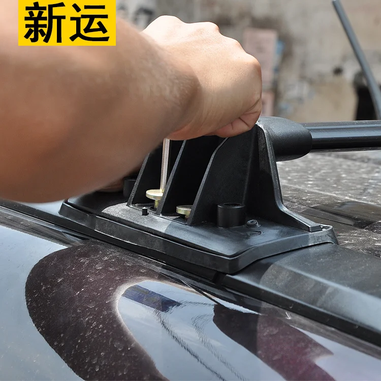Pair Of Black Aluminum Roof Rack Cross Bars For 2007-2011 Honda CR-V - 75kg Capacity 8 thumbnail image