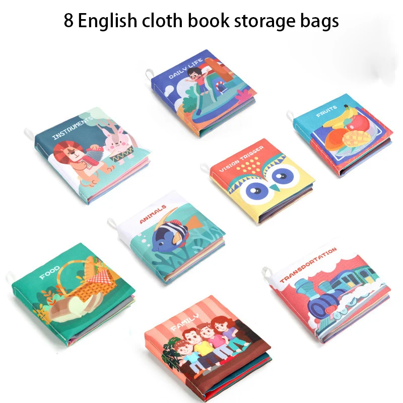 

Children's Educational ToysTear not rotten, bite 3Dlti Baby Books 1 year old Learning books For Kids Educational booklets
