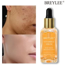 

BREYLEE Whitening Freckle Vitamin C Serum Fade Dark Spots Melanin Melasma Remover Essence Moisturizing Brighten Face Skin Care