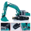 Toys LESU 1/14 Metal Hydraulic RC Excavator AOUE AC360 PC360 Remote Control Digger Model Painted Assembled Lights Sounds Smoking 2
