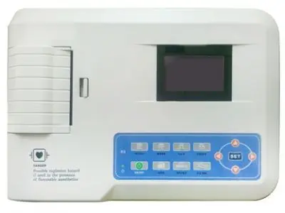 

ECG300GA Portable 3-channel electrocardiogram ECG electrocardiograph pathology analysis equipment