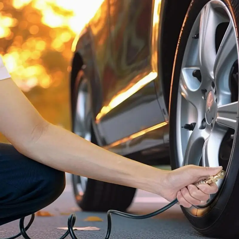 자동차 인플레이션 노즐 퀵 커넥터 기관지 커넥터 휴대용 풍선 펌프 커넥터 차량 타이어 수리 도구