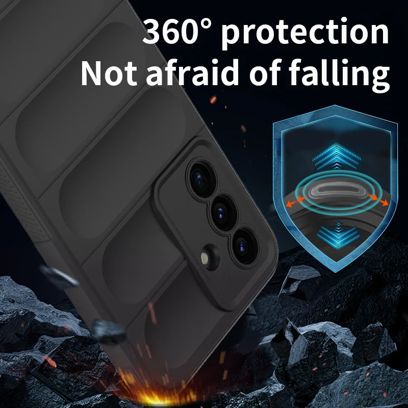 Flexible Rubber Protective Coque Case