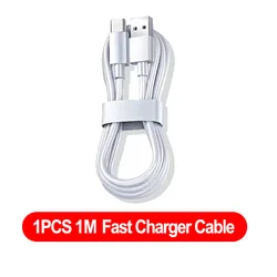 High-Speed 100W USB-C Fast Charging Cable - 1 to 3 Pack (1PCS 1m)