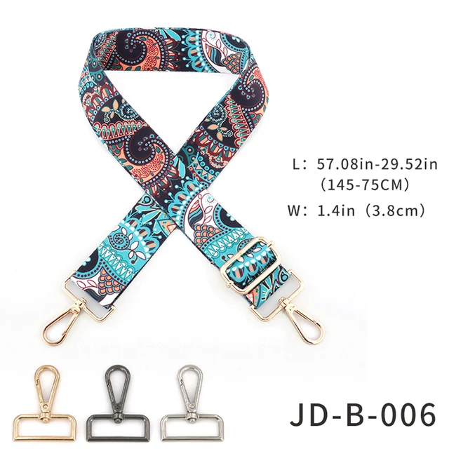 Handbag Straps for Crossbody Adjustable Bag Accessories Belt For Bag Accessories Handbag Belt Wide Nylon Shoulder bag Straps JD-B-006