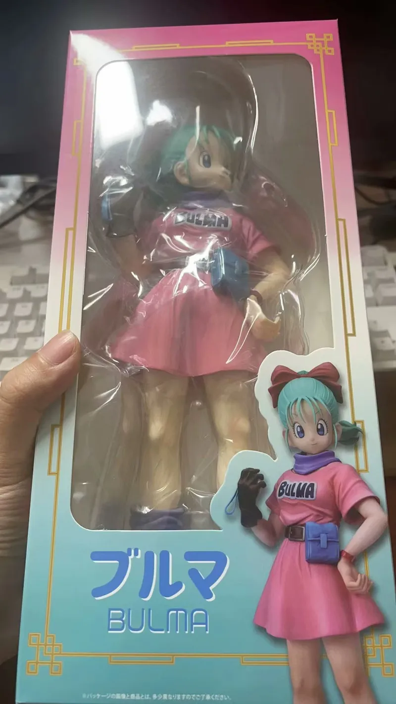 Figura de acción de Dragon Ball Z Bulma, juguetes de PVC, colección de figuras de Anime, regalos para amigos, 26cm