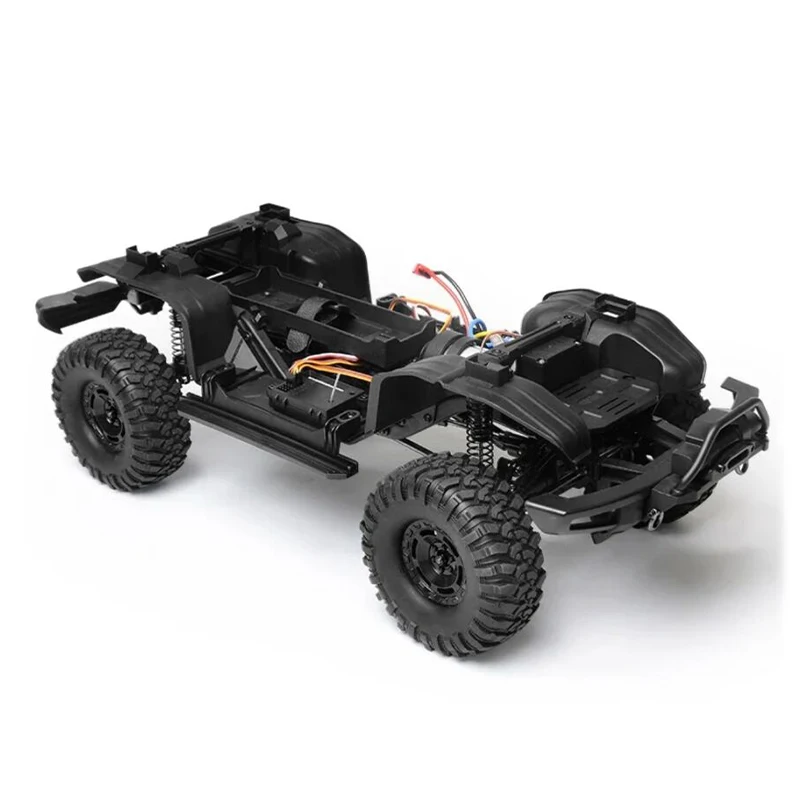 New 1:10 Hb R1001 Bronco Simulation Rc Climbing Car Remote Control Model Awd Off-road Car Toys Compatible 2s 3s All-metal Gears 6