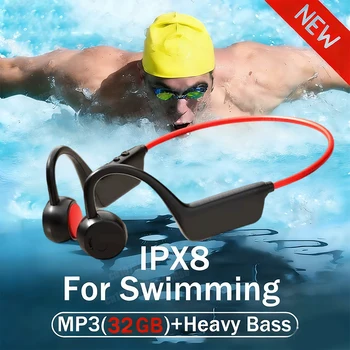 Bone Conduction Headset Wireless Swimming Sports Headphone IPX8 Bluetooth 1