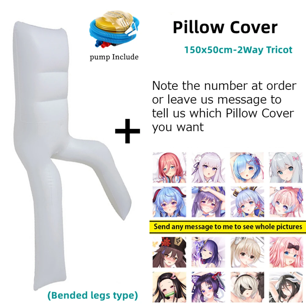 Description Picture 5 of item150x50 Anime Dakimakura Sexy Body Pillow Core Azur Lane Hug Pillow for Sex Futon Insert With Hole Anime Sex Toys Genshin Impact