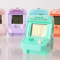 Mini Handheld Video Game Kids Retro Portable Nostalgic Classic Game Parent-Child Games Console Machine Fun Keychain Gifts 1