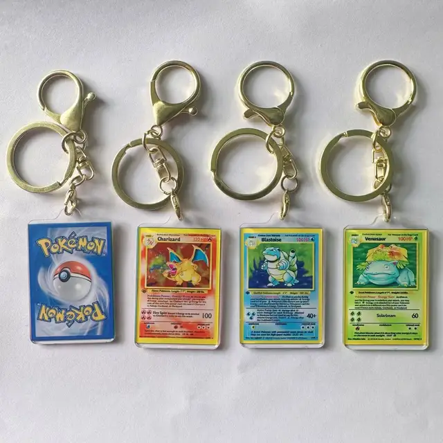 Pokemon Acrylic Keychains 1