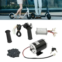 48v 1000w Brushed Motor Kit, Brushed Motor Kit with Controller and Throttle, Suitable for Electric Scooters and Bicycles
