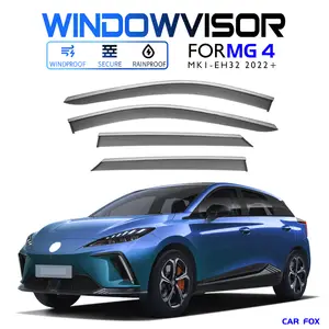 4x Windscreens für MG4 EV EH32 2022 2023 2024 Auto Zubehör Deflektoren  Awing Trim Auto Seite Fenster Visiere Regen Augenbraue wachen - AliExpress