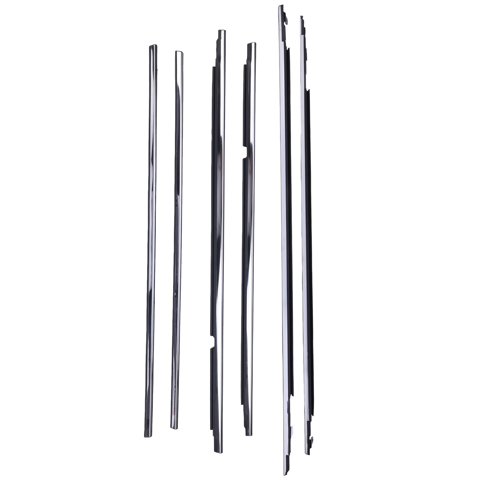 Black Plastic Rubber Door Trim for Toyota Land Cruiser