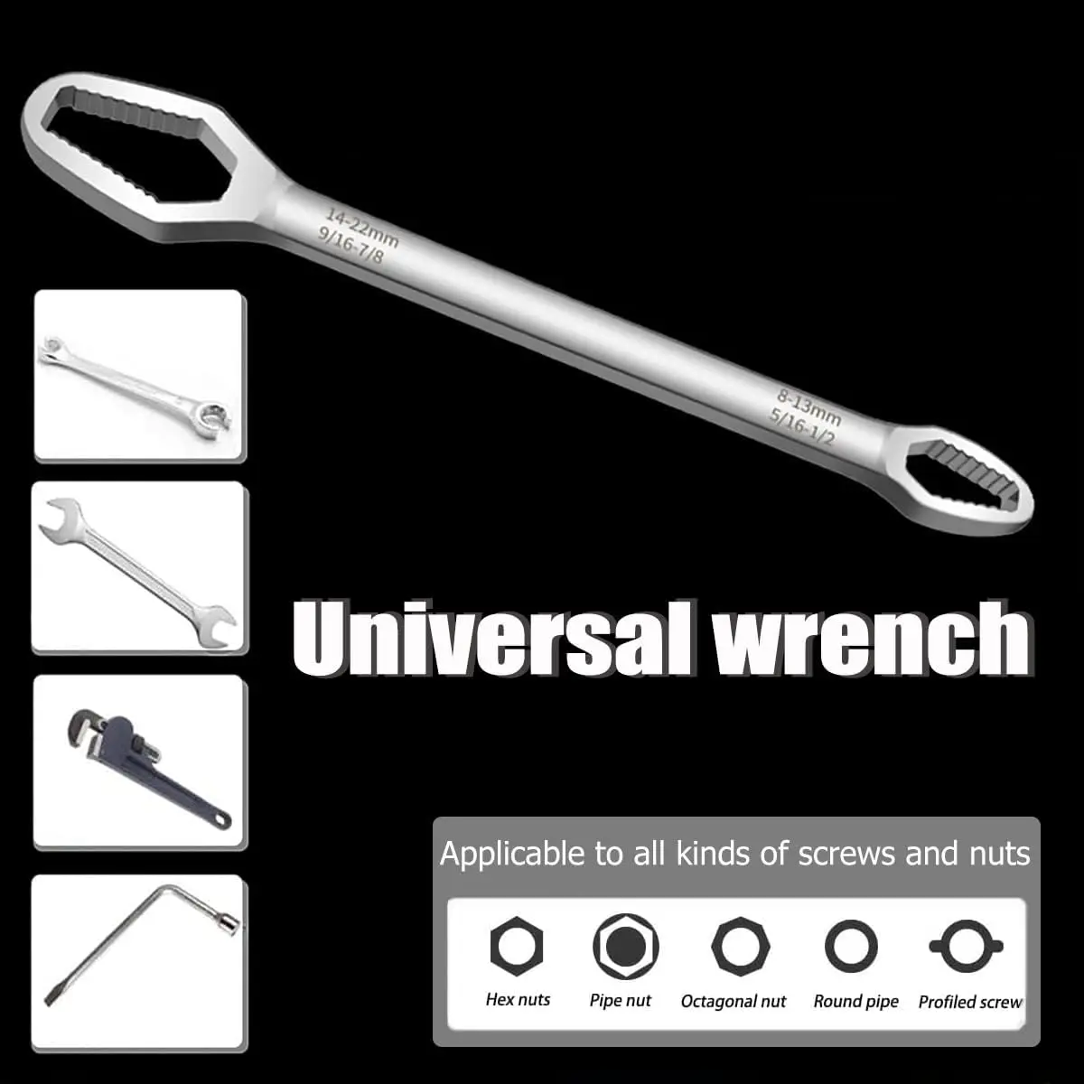 Self-Tightening Universal Torx Wrench 5