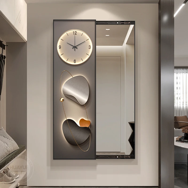 مرايا حائط مزخرفة لتزيين الأرضيات ، ملصق جمالي شما...