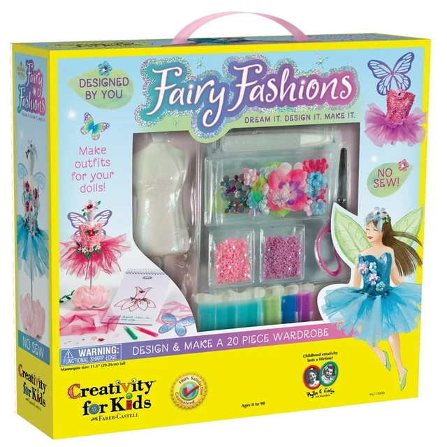 Fashion Designer Kits For Girls Durable And Environmentally Friendly DIY  Sewing Set Creative Crafts Toys For Girls Best Gift For - AliExpress