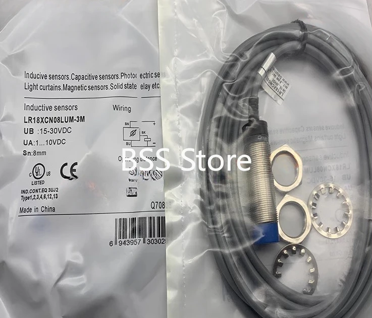 

Индуктивный датчик LR18XCN08LUM LR18XCN08LUM-3M LR18XCF05LUM lr18xcf05лия, Бесконтактный переключатель, дальность, аналоговый датчик