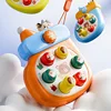 1PC Mini Whack-a-Mole Hand-eye Coordination Educational Toy Random Color Children's Pinch Finger Decompression Toy 4