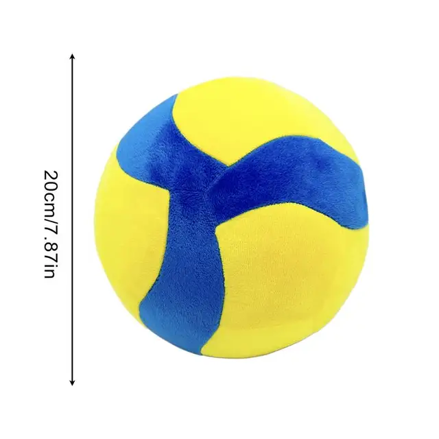 Simulatied Volleyball Plush Toys Ball Plush Toy Cute Volleyball Props Pillow Accompany Kids Soft Gifts for Boys Girls Room Decor 6