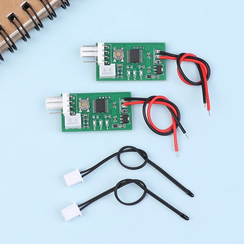1/3/5pcs DC12V PWM 컨트롤러 팬 속도 조절기 컴퓨터 케이스 팬 제어용 온도 프로브 장착