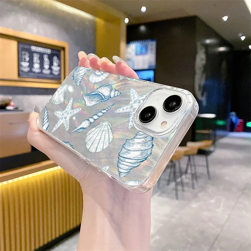 Seashell Starfish Decorative Phone Case