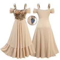 ROSEGAL Plus Size Cold Shoulder Dresses Flowers Print Lace Trim Ruched Ruffles Pockets Spring Summer Casual Midi Dress