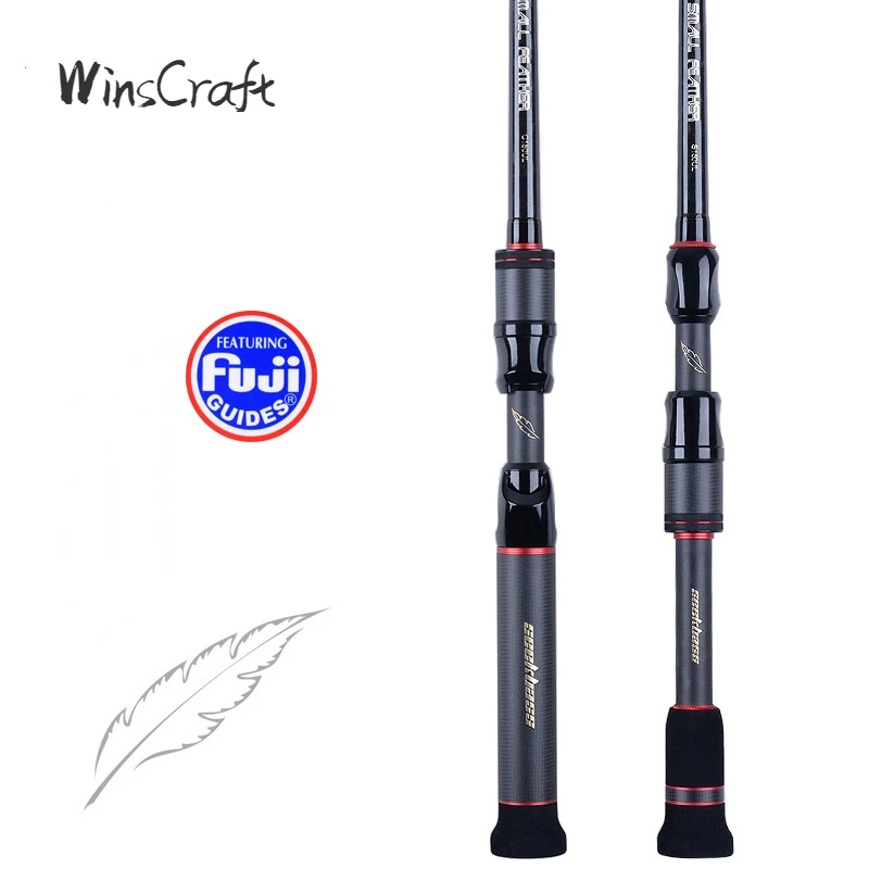 WinsCraft FUJI Ultralight Trout Fishing Rod UL Rod 2 Sections Carbon Fiber  Spinning Casting Fishing Rod Stream Rod 1.5m1.68m1.8m - AliExpress