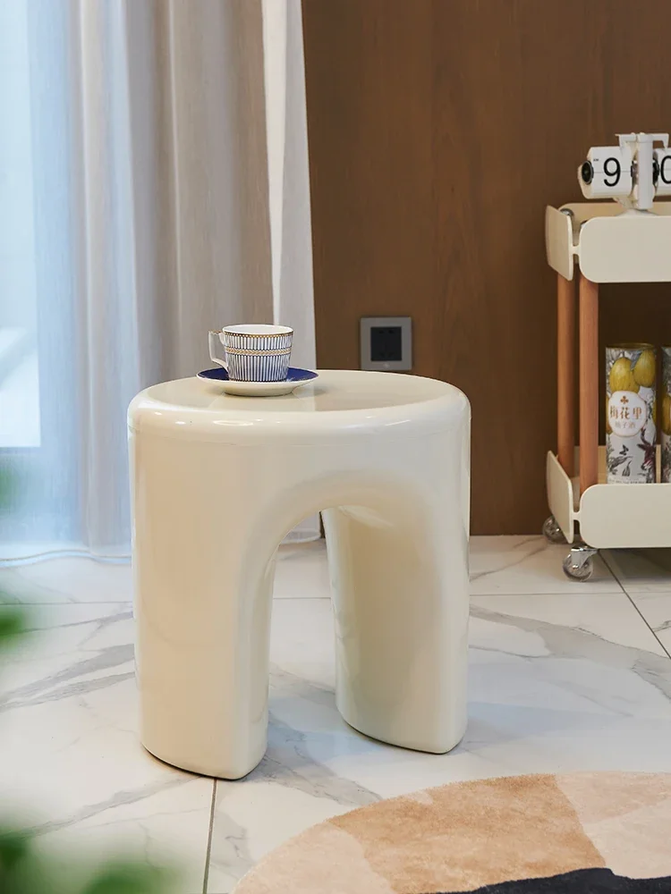 Bathroom Furniture Lovely Cartoon Stools Thicken Living Room Home Non-slip Bath Bench Stool Plastic PP Changing Shoes Stool