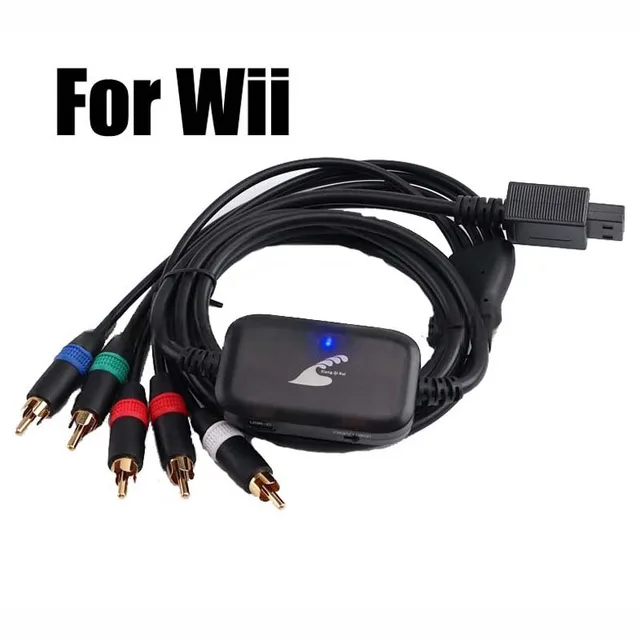 Component Cables Wii Is Black And White On Tv Gam3Gear Component