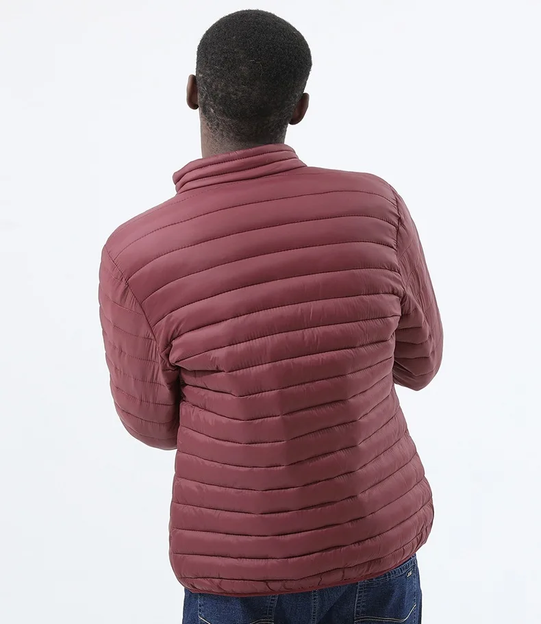 Men's Padded Jacket Lightweight Coats For Men For The Winter Very Warm Man Stand Collar Luxury Paddding Male Winter Coat